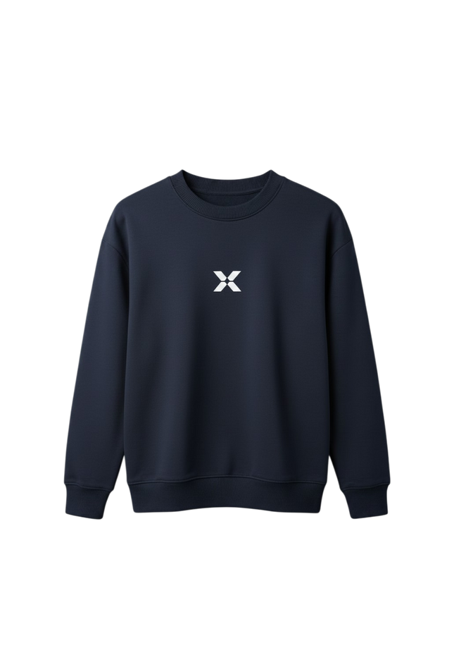 UNISEX OVERSIZED NX Sweatshirt - NAVY