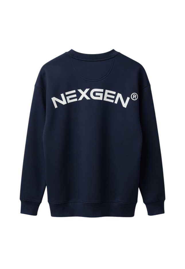 UNISEX OVERSIZED NX Sweatshirt - NAVY