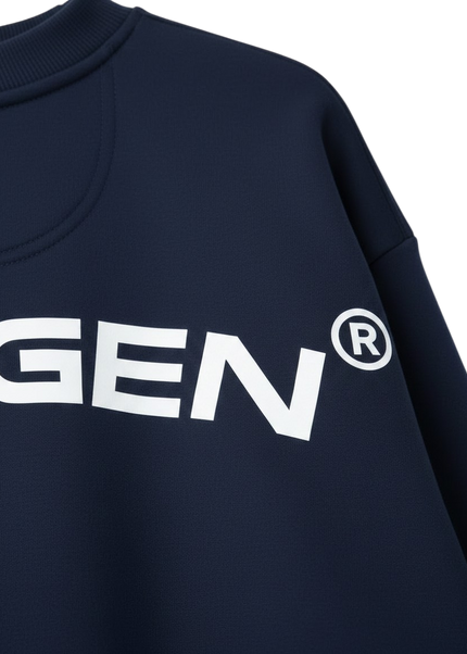 UNISEX OVERSIZED NX Sweatshirt - NAVY