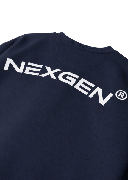 UNISEX OVERSIZED NX Sweatshirt - NAVY