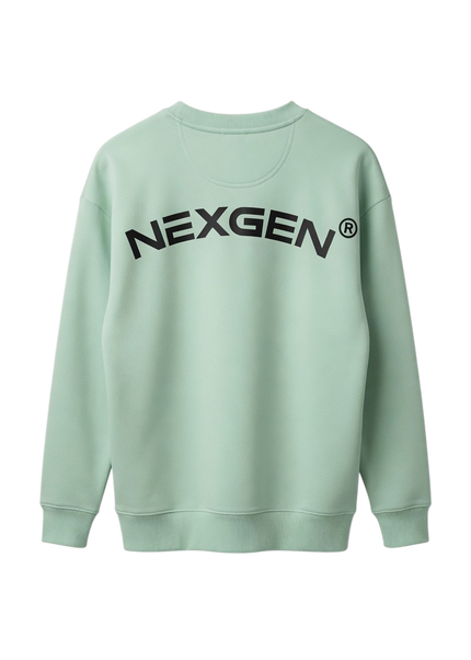 WOMEN'S OVERSIZED NX Sweatshirt - Mint Green