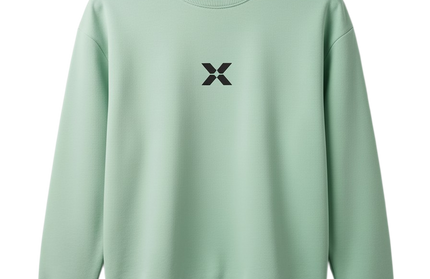 WOMEN'S OVERSIZED NX Sweatshirt - Mint Green