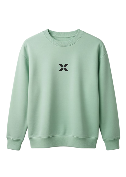 WOMEN'S OVERSIZED NX Sweatshirt - Mint Green