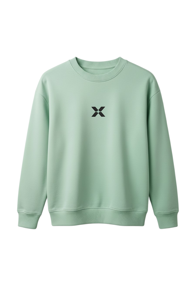 WOMEN'S OVERSIZED NX Sweatshirt - Mint Green