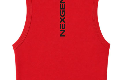 WOMEN'S BABY RACER TANK TOP - RED