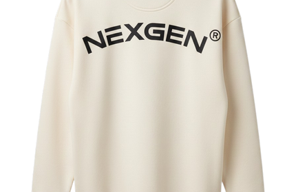 UNISEX OVERSIZED NX Sweatshirt - CREAM
