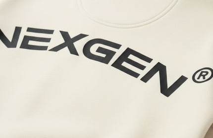 UNISEX OVERSIZED NX Sweatshirt - CREAM