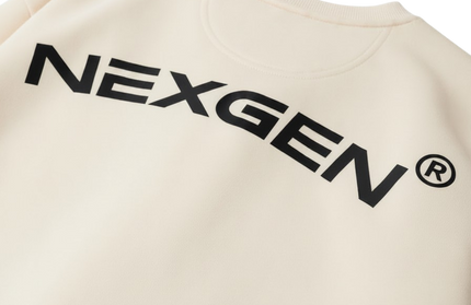 UNISEX OVERSIZED NX Sweatshirt - CREAM